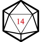 Blank D20 14