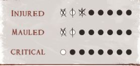 Damage Typles Normal Impaed Baelful