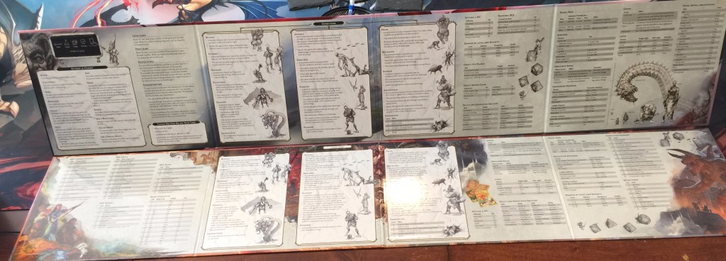 Hands on look at the D&amp;D 5E GM Screen Reincarnated – Runkle Plays Games